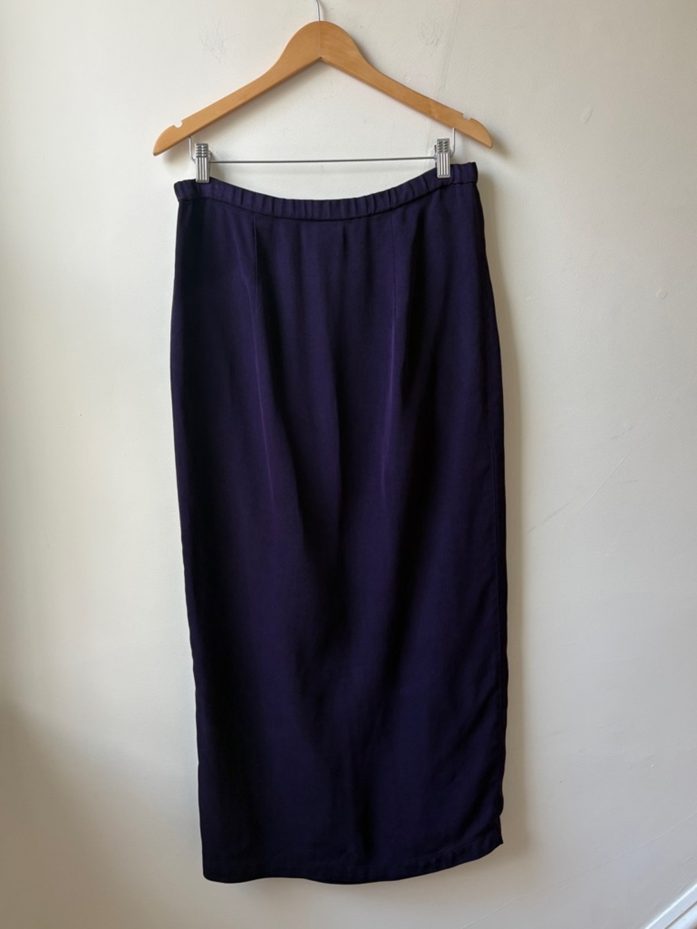 Vintage 90s Elieen Fisher Wool/Silk Skirt - Picture 7 of 14